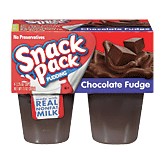 Snack Pack  chocolate fudge pudding, 4 3.25-oz. cups Full-Size Picture